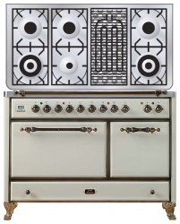 ILVE MCD-120B6-VG Antique white