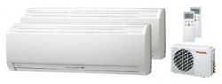 Toshiba RAS-10NKHP-E x2 / RAS-M18UAH-E5